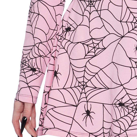 NWT- SOLD OUT ONLINE *Dolls Kill Webbed Whimsy Mini Dress* - Picture 5 of 5